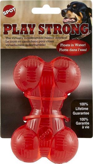 Ethical Products Play Strong Dog Toy Bone 6.5In - Pet Totality