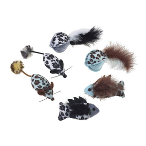 Ethical Products Spot Animal Print Rattle With Catnip 2Pk - Pet Totality