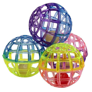 Ethical Products Spot Lattice Balls With Bell 4Pk - Pet Totality