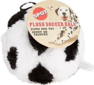 Ethical Products Spot Plush Soccer Ball 4.5In - Pet Totality