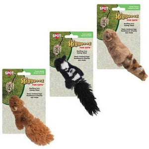 Ethical Products Spot Skinneeez For Cats Forest Creatures W/ Catnip Assorted - Pet Totality