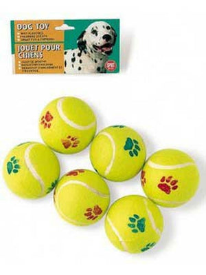 Ethical Products Spot Tennis Ball Value 6Pk - Pet Totality