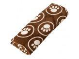 Ethical Snuggler Paws/Circle Blanket Chocolate 30X38
