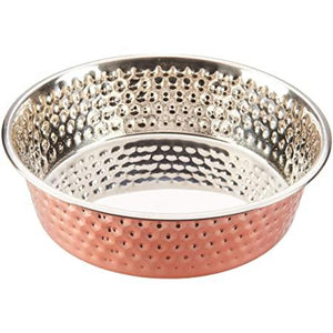 Ethical Spot Bowls Honeycomb Non Skid Stainless Steel Copper 3Qt - Pet Totality