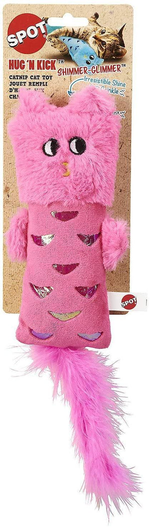 Ethical Spot Hug N Kick Shimmer Glimer Assorted Cat Toy - Pet Totality