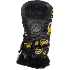 Fashion Plush Premium Fur-Comfort Pvc Waterproof Supportive Pet Shoes - Pet Totality