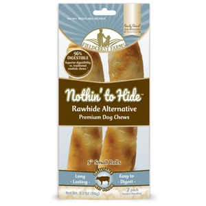 Fieldcrest Farms Nothin To Hide Roll Dog Treat Beef Small 2Pk - Pet Totality