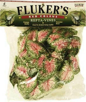 Fluker'S Repta-Vines Red Coleus 6Ft - Pet Totality