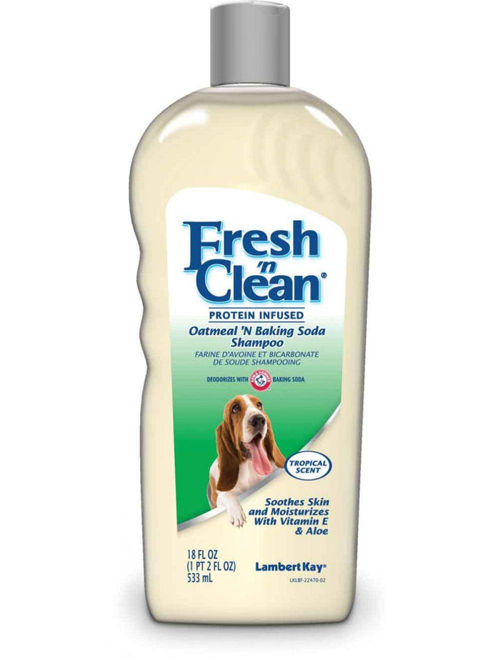 Fresh 'N Clean 2In1 Conditioning Shampoo Oatmeal W/Baking Soda Tropical Scent 18Oz