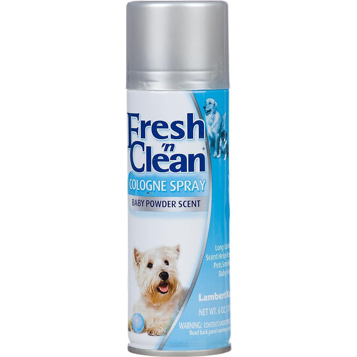 Fresh 'N Clean Baby Powder Scent Cologne Spray 6Oz