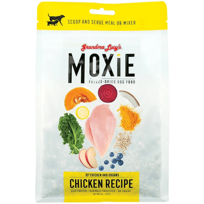 Grandma Lucy'S Dog Moxie Grain Free Chicken 8Oz