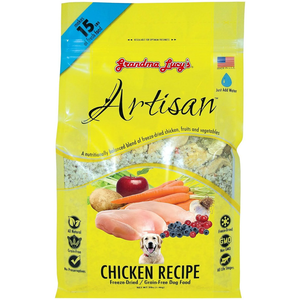 Grandma Lucys Dog  Artisian Grain Free Chicken 3 Lbs. - Pet Totality