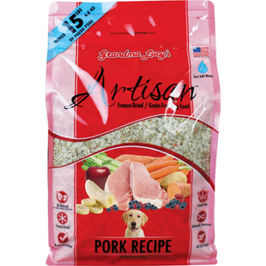 Grandma Lucys Dog  Artisian Grain Free Pork 3 Lbs. - Pet Totality