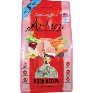 Grandma Lucys Dog  Artisian Grain Free Pork Trial  (Case Of 6) - Pet Totality