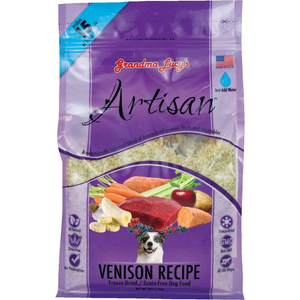 Grandma Lucys Dog  Artisian Grain Free Venison 3 Lbs. - Pet Totality