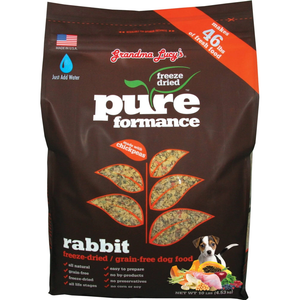 Grandma Lucys Dog  Pure Grain Free Rabbit Chickpea  10 Lbs. - Pet Totality