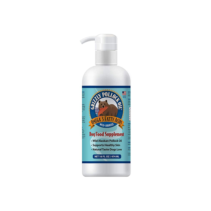 Grizzly Dog Pollock Oil 16Oz