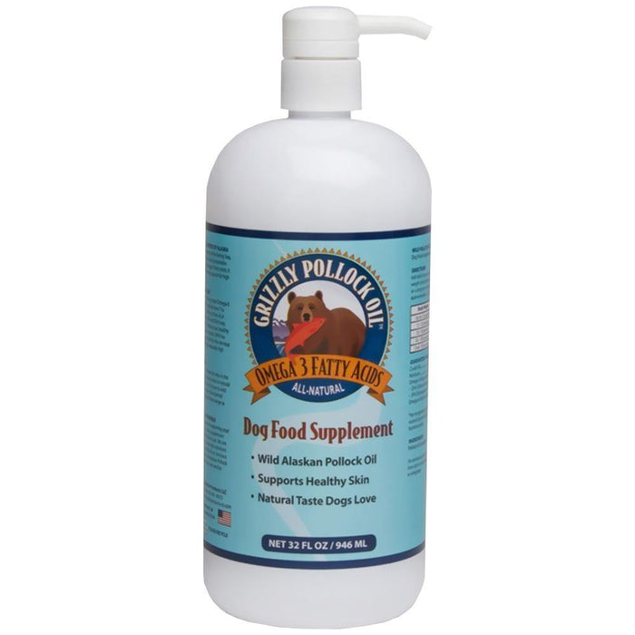 Grizzly Dog Pollock Oil 32Oz