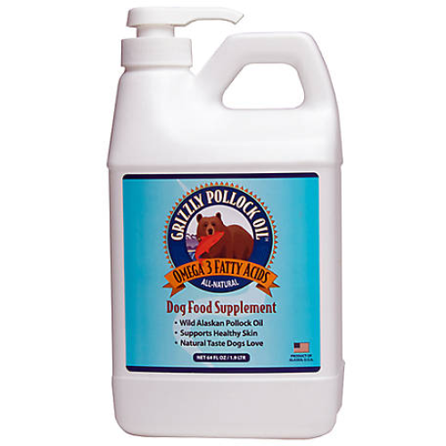 Grizzly Dog Pollock Oil 64Oz