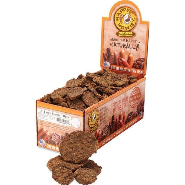 Happy Howie Dog Burger Lamb 2" 126Ct