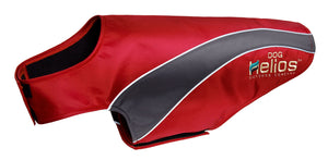 Helios Octane Softshell Neoprene Satin Reflective Dog Jacket w/ Blackshark technology - Pet Totality