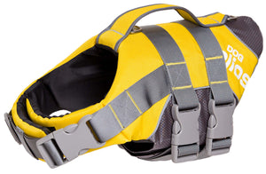 Helios Splash-Explore Outer Performance 3M Reflective and Adjustable Buoyant Dog Harness and Life Jacket - Pet Totality