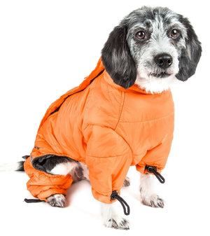 Helios Thunder-crackle Full-Body Waded-Plush Adjustable and 3M Reflective Dog Jacket - Pet Totality