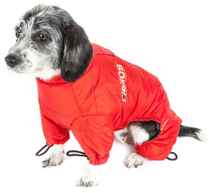 Helios Thunder-crackle Full-Body Waded-Plush Adjustable and 3M Reflective Dog Jacket - Pet Totality