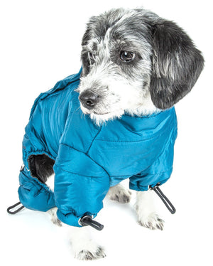 Helios Thunder-crackle Full-Body Waded-Plush Adjustable and 3M Reflective Dog Jacket - Pet Totality