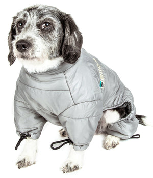 Helios Thunder-crackle Full-Body Waded-Plush Adjustable and 3M Reflective Dog Jacket - Pet Totality