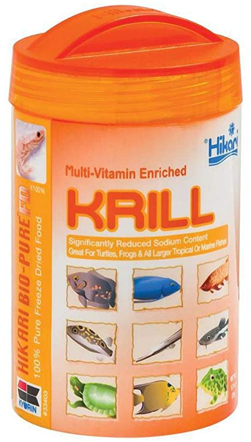 Hikari Bio-Pure Freeze Dried Krill Fish Food .71Oz