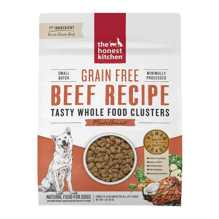 Honest Kitchen Dog Clusters  Grain Free Beef 5 Lbs.