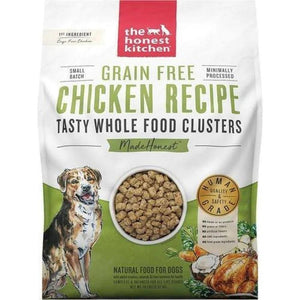 Honest Kitchen Dog Clusters  Grain Free Chicken 20 Lbs. - Pet Totality