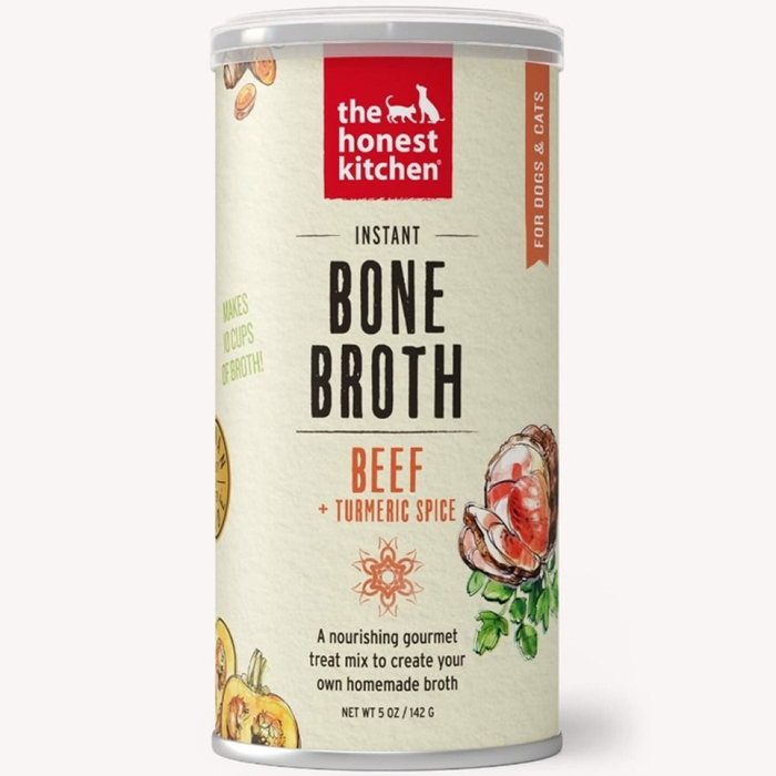 Honest Kitchen  Dog/Cat Instant Bone Broth Beef  3.6 Oz.