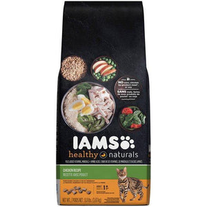 Iams Healthy Naturals Chicken Recipe Cat Food 8Lb - Pet Totality