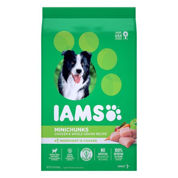 Iams Proactive Health Adult Chunks Dry Dog Food 15 Pounds