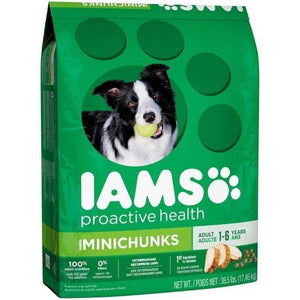 Iams Proactive Health Adult Minichunks Dry Dog Food 38.5 Pounds - Pet Totality
