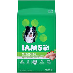 Iams Proactive Health Adult Minichunks Dry Dog Food 3.3 Pounds - Pet Totality