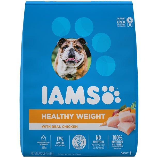 Iams Proactive Health Adult Optimal Weight Dry Dog Food 38.5 Pounds