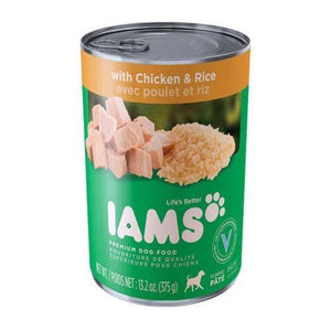 Iams Proactive Health Adult With Chicken And Whole Grain Rice Pate Wet Dog Food 13.0 Ounces (Case Of 12) - Pet Totality