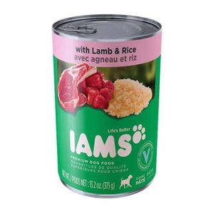 Iams Proactive Health Adult With Lamb And Rice Pate Wet Dog Food 13.0 Ounces (Case Of 12) - Pet Totality