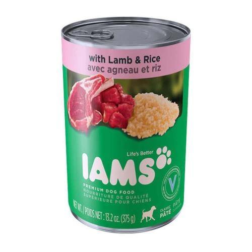 Iams Proactive Health Adult With Lamb And Rice Pate Wet Dog Food 13.0 Ounces (Case Of 12)