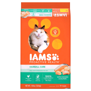 Iams Proactive Health Hairball Care Cat Food 16Lb - Pet Totality