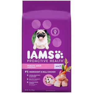 Iams Proactive Health Mature Small & Toy Breed Dog Food 7Lbs - Pet Totality