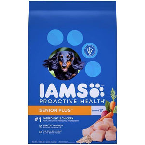 Iams Proactive Health Senior Plus Dry Dog Food 12.5 Pounds - Pet Totality