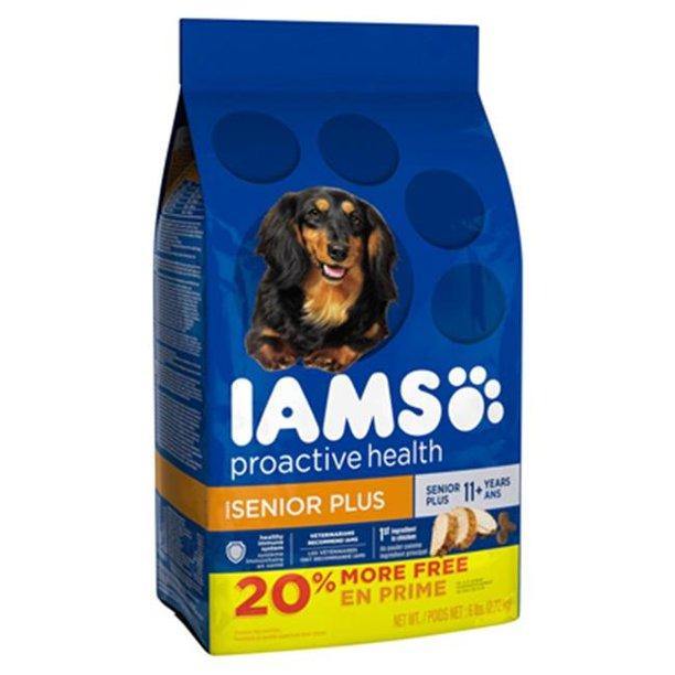 Iams Proactive Health Senior Plus Dry Dog Food 6 Pounds