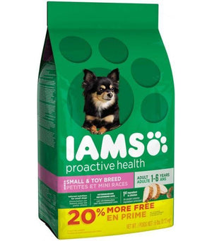 Iams Proactive Health Small And Toy Breed Adult Dry Dog Food 6 Pounds - Pet Totality