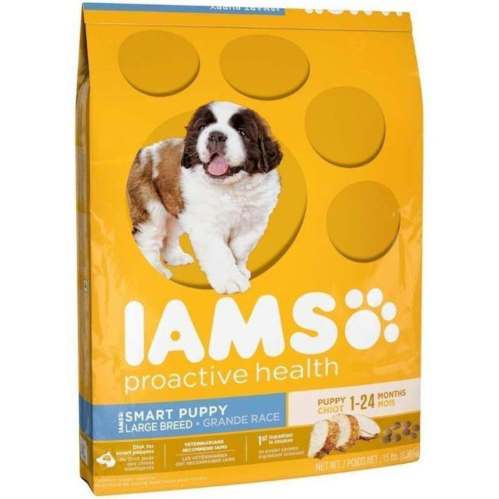 Iams Proactive Health Smart Puppy Large Breed Dry Puppy Food 15 Pounds