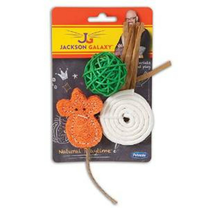 Jackson Galaxy Natural Play Time 3Pk - Pet Totality