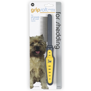 Jw Pet Gripsoft Shedding Comb - Pet Totality